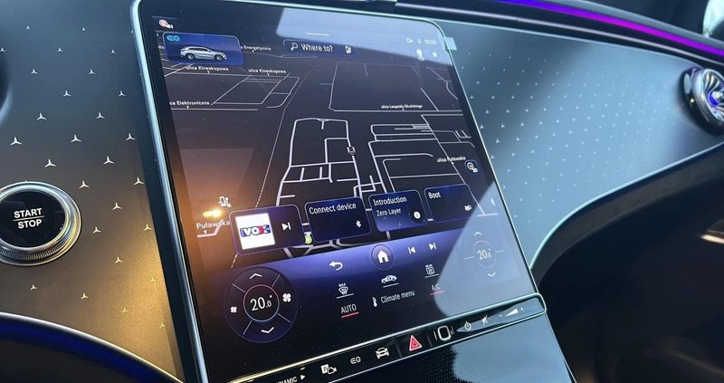 Mercedes-Benz EQE cena 408599 przebieg: 5, rok produkcji 2023 z Piaseczno małe 121